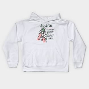 JIU JITSU Arte gentil... Kids Hoodie